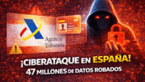 Ciberataque a la Agencia Tributaria expone datos de 47 millones de españoles
